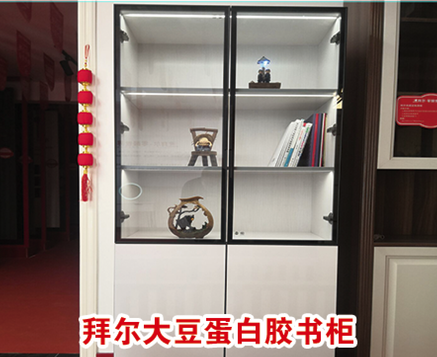 拜爾大豆蛋白膠成品書柜